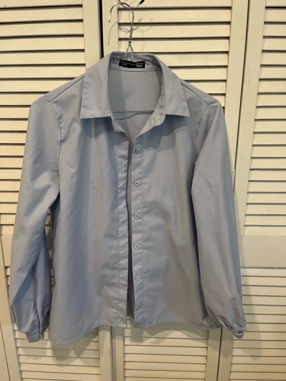 Classic Women’s Light Blue Dress Shirt